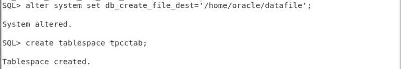 08 create tpcc tablespace