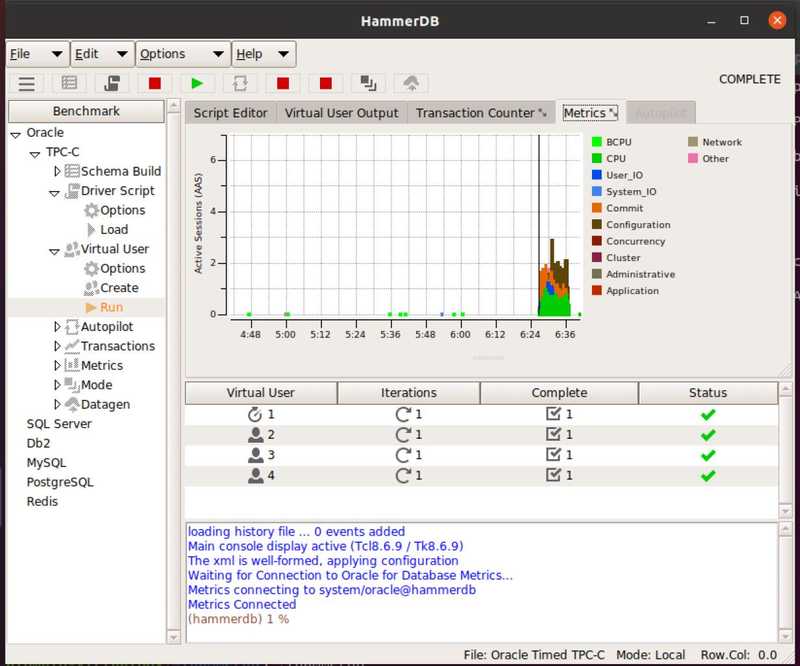 37 3 virtual users oracle mertris audit dml all